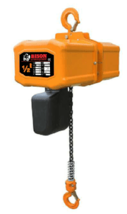 Bison Single Phase Electric Chain Hoist, 20 ft, 115/230v (1/4 - 5 Ton) - Manufacturer Express