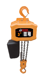Bison Single Phase Electric Chain Hoist, 20 ft, 115/230v (1/4 - 5 Ton) - Manufacturer Express