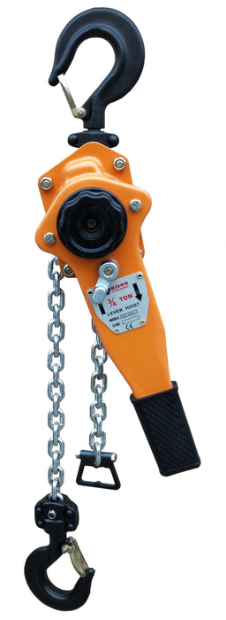 Lever Chain Hoist, 10 Ft, Galv. Chain (3/4 - 3 Ton) - Manufacturer Express