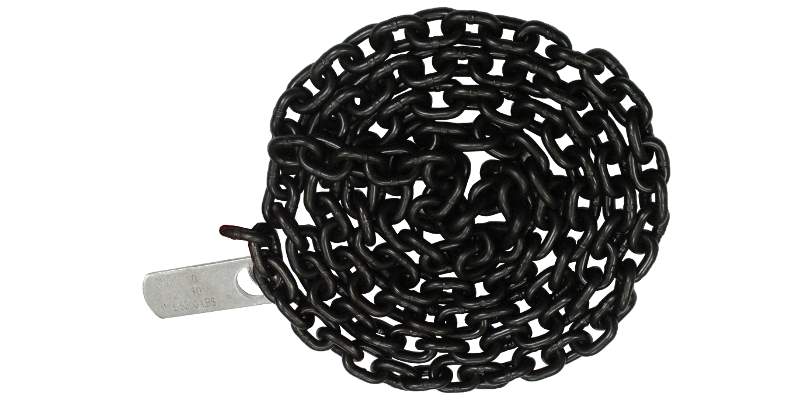 Grade 100 5/16'' Binder Chain Transport Chain w/ Hooks - Manufacturer Express