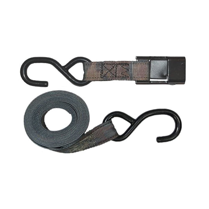 1"x6' Camouflage Cam Buckle Strap Tie Down S Hooks - Manufacturer Express