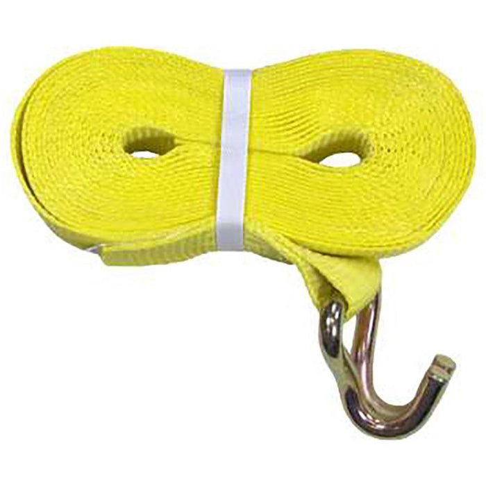 2''x40' Winch Strap w/ Wire Hook - Manufacturer Express