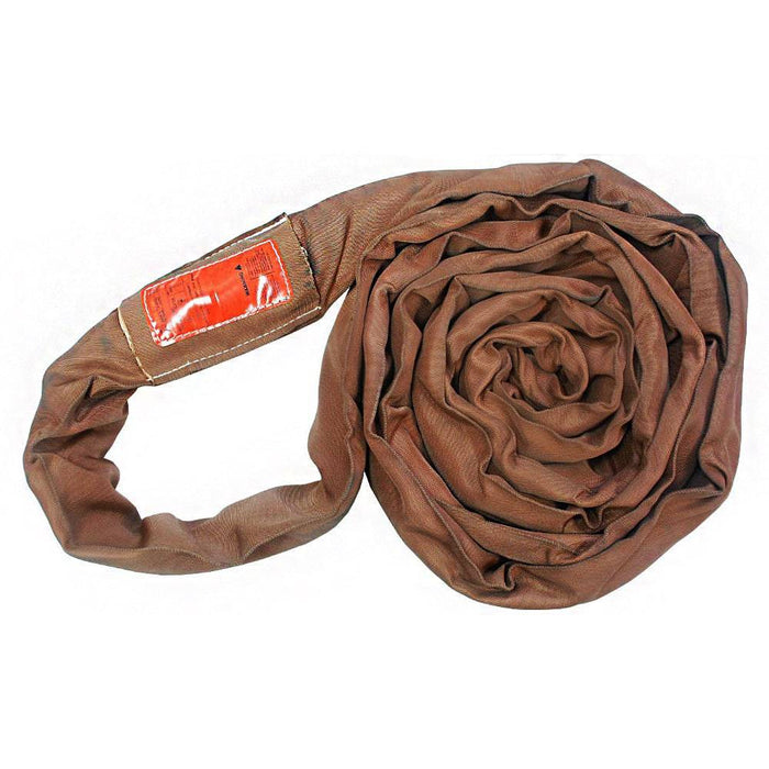 Polyester Lift Sling Endless Round Sling Brown 54000 LBS Vertical - Manufacturer Express