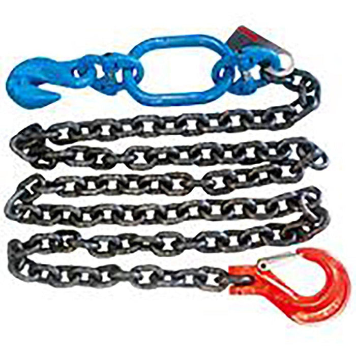1/2" X 10' Chain Hook Assembly Grade 100 - Manufacturer Express