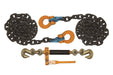 ME Load Binder kit with a Pair of G80 Omega Link Axle Chains (6ft) - Manufacturer Express