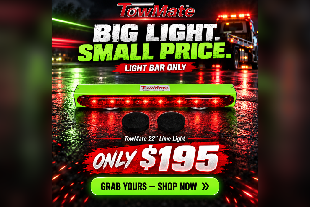 Lime Light Wireless Tow Light Bar Replacement Light Bar ONLY