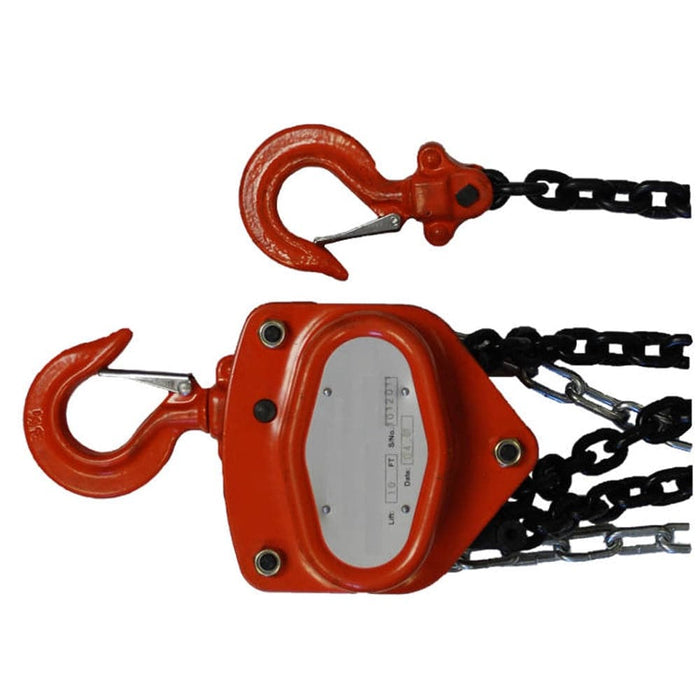 10' Chain Block Chain Hoist Lift - Manufacturer Express