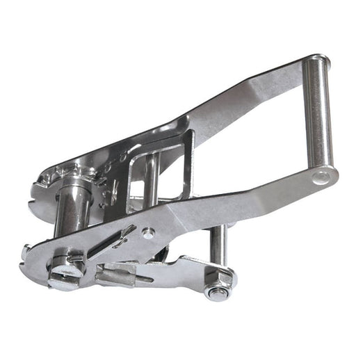 2'' Stainless Ratchet Buckle, Short Wide Handle - Manufacturer Express