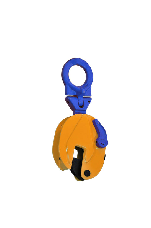 Universal Vertical Plate Clamp - Pivoting shackle (1 - 5 Ton) - Manufacturer Express