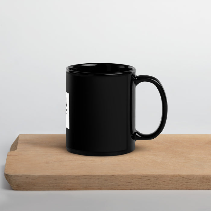 Black Glossy Mug