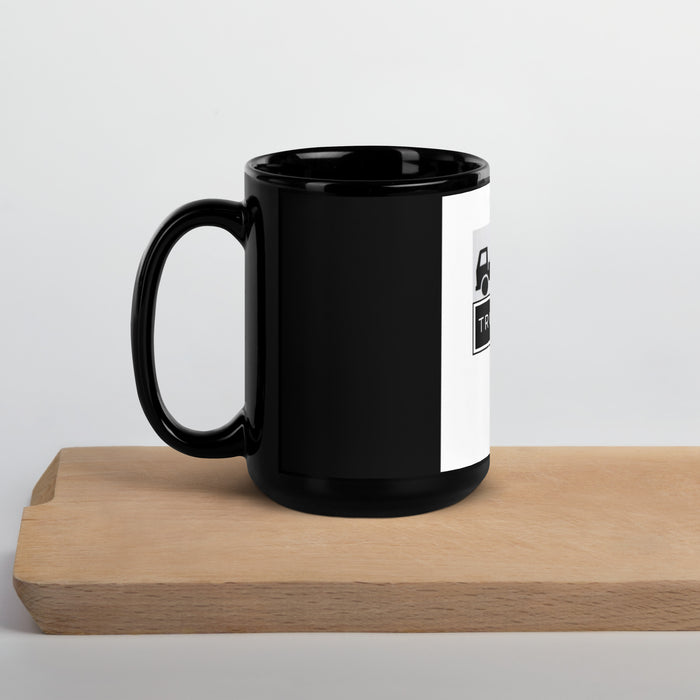 Black Glossy Mug